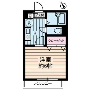 クレール・カサベルデ【2階】の間取り