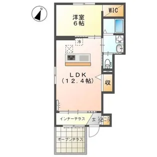 ミラドール I【1階】の間取り