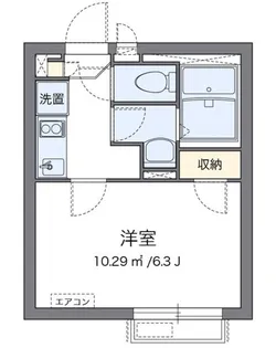 クレイノアーク東向島【2階】の間取り
