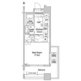 東京都渋谷区笹塚1【マンション】の間取り