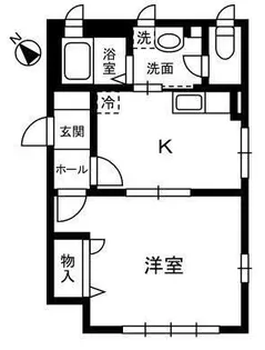 東京都港区赤坂7【マンション】の間取り