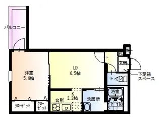 フジパレス河内花園2番館【3階】の間取り