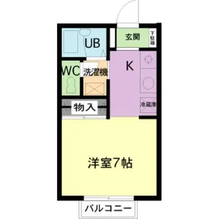 ペルレ【2階】の間取り