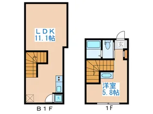 CONTEL YOTSUYAの間取り