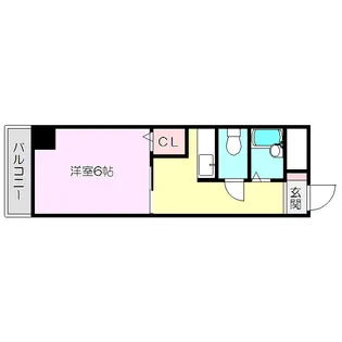 中村マンション【5階】の間取り
