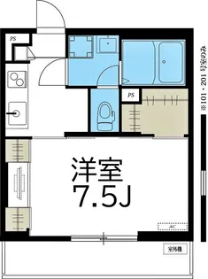 リブリ・モーリー【2階】の間取り