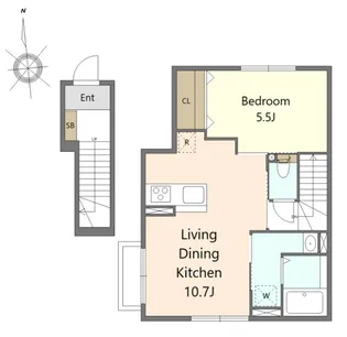GRACE【2階】の間取り