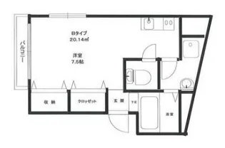 クレシア本牧【2階】の間取り