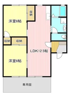 ソ・レーユB【2階】の間取り