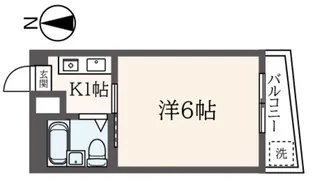 クリーンコーポ【2階】の間取り