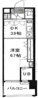 No.47 PROJECT2100小倉駅 プロジェクト2100コクラ【10階】の間取り