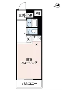 マイナビSTAYミライエ高円寺【2階】の間取り