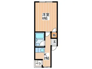KAWASIA寝屋川【3階】の間取り