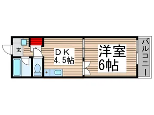 サンジュエリー所沢【1階】の間取り
