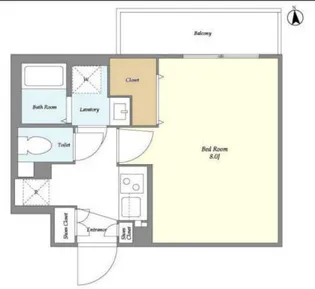 ルネサンスコート上北沢front【1階】の間取り