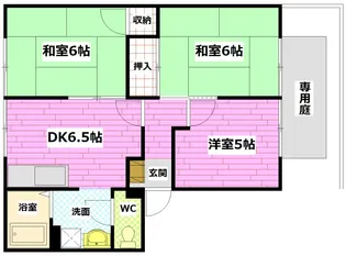 レガート A棟【1階】の間取り