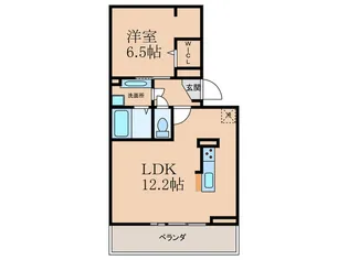 クレシアT【1階】の間取り
