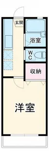 ちとせハイツ【1階】の間取り