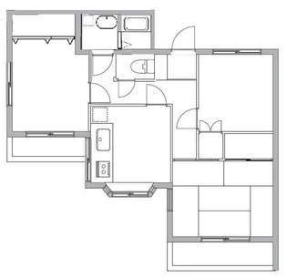 プレステージ横浜菅田【2階】の間取り