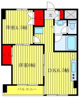 クサノビル【1階】の間取り