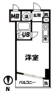 第32宮庭マンション【6階】の間取り