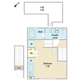 Pulito【2階】の間取り