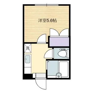 ドマニー松原【1階】の間取り