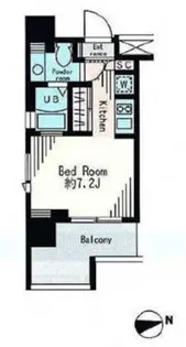 レジディア市谷薬王寺【4階】の間取り