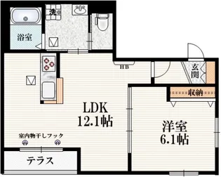 Reveur【1階】の間取り