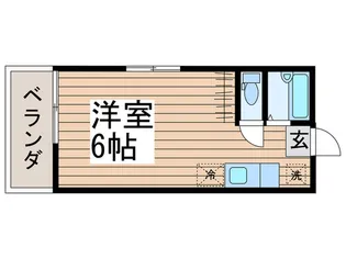 b´CASA千葉検見川re-born【1階】の間取り