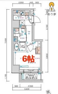 スクエアシティ横濱大通り公園AZ【3階】の間取り