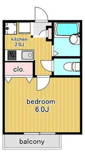 ArtハイツI【2階】の間取り