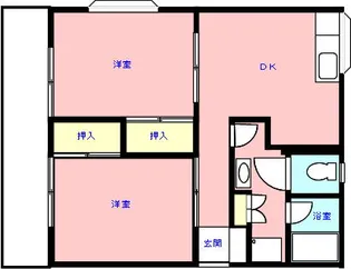 メゾンノーブル第二【1階】の間取り