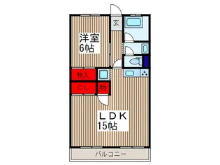 東本郷ビル【4階】の間取り