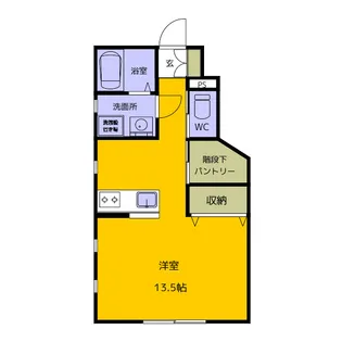 バッカス【1階】の間取り