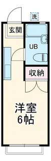 サニーハイツ【2階】の間取り