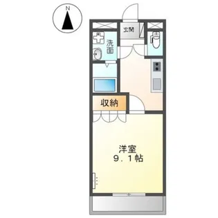 エスポアール高松【1階】の間取り