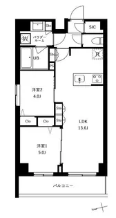 アーバンパーク船堀II【2階】の間取り