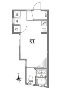 TERRACE自由が丘【1階】の間取り