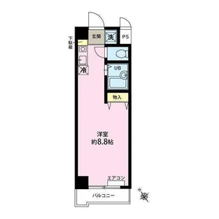 メゾンゼルコーワ【2階】の間取り