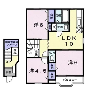 プロムナードヒルズ【2階】の間取り