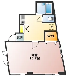 サンゼル田柄II【2階】の間取り