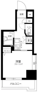 アヴァンティーク銀座東【3階】の間取り