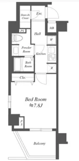 GENOVIA荻窪skygarden【6階】の間取り