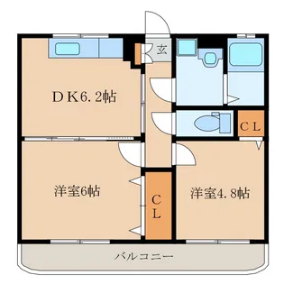 Win-Winマンション【1階】の間取り