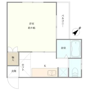 ロイヤルステージII【1階】の間取り