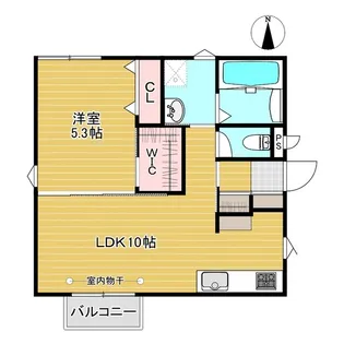 コートセレーノIV【2階】の間取り