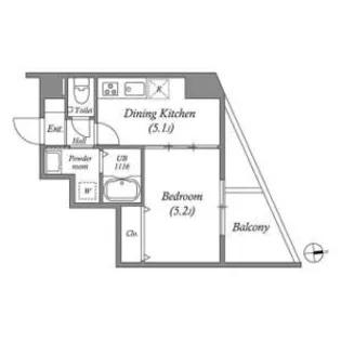 ARCA西京極【7階】の間取り