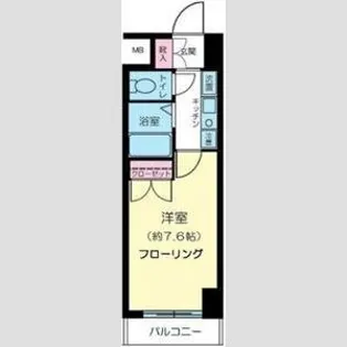 ステージファースト目白第二【6階】の間取り