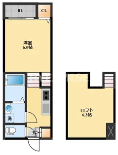 MODERN PALAZZO 多良見IC【1階】の間取り